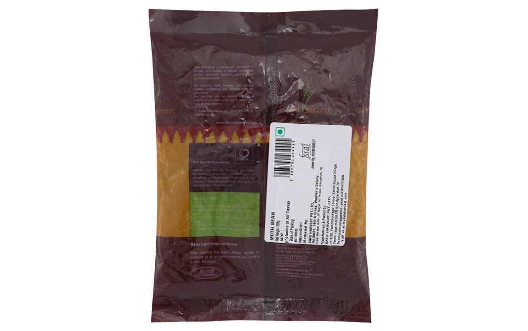 Safe Harvest Moth Bean    Pack  200 grams